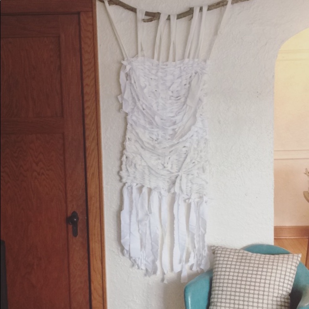 Boho wall weaving